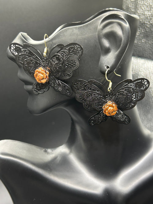 Butterfly with a twist earrings